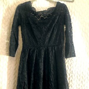 Lacee black dress size medium